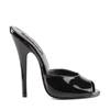 Devious - DOMINA101 Pantoletten mit Absatz - Pole dance schuhe - Schwarz Product image